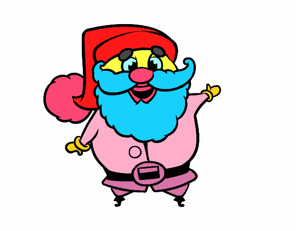 Santa claus gracioso