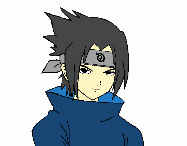 Sasuke enfadado