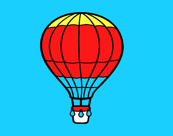 Un globo aerostático