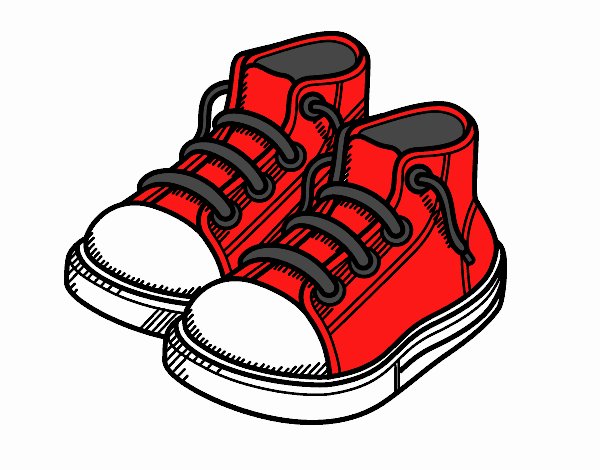 Dibujo de Zapatillas de niño pintado por en  el día 05-10-20 a  las 20:48:01. Imprime, pinta o colorea tus propios dibujos!