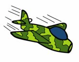 Avión de camuflaje