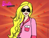 Barbie con gafas de sol