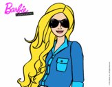 Barbie con gafas de sol