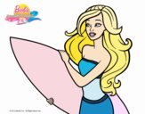 Barbie va a surfear