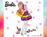 Barbie y su colección de zapatos