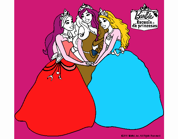 Barbie y sus amigas princesas