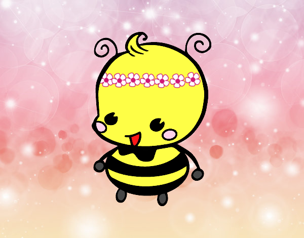 bebe abeja