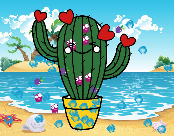 Cactus corazón