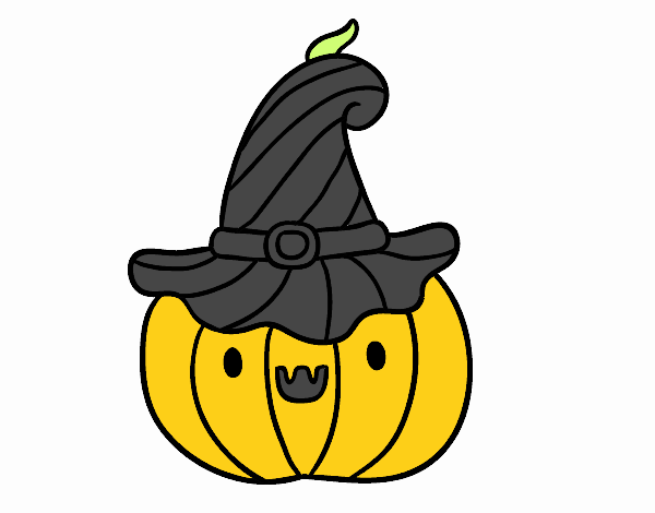 Calabacita de Halloween