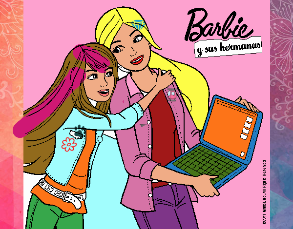 El nuevo portátil de Barbie