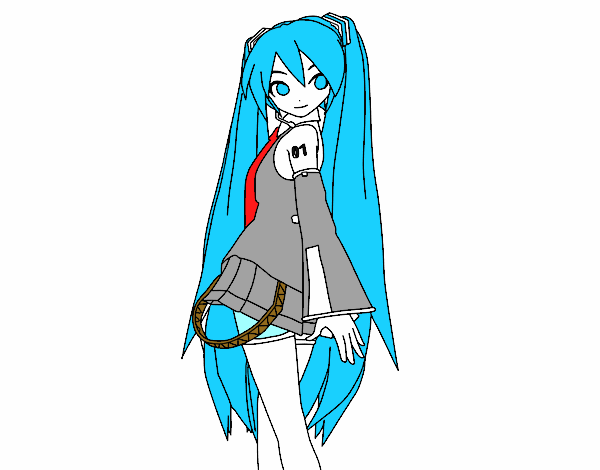 Hatsune Miku vocaloid