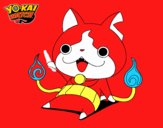 Jibanyan saludando