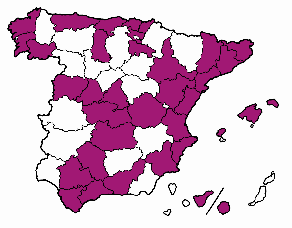 Las provincias de España