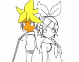 Len y Rin Kagamine Vocaloid