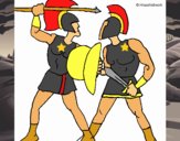 Lucha de gladiadores