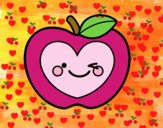 Manzana corazón