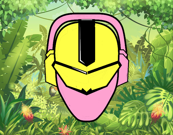 Mascara power ranger  jungle fury