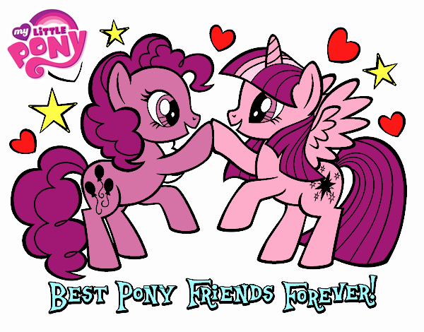 Mejores Pony Amigas para siempre