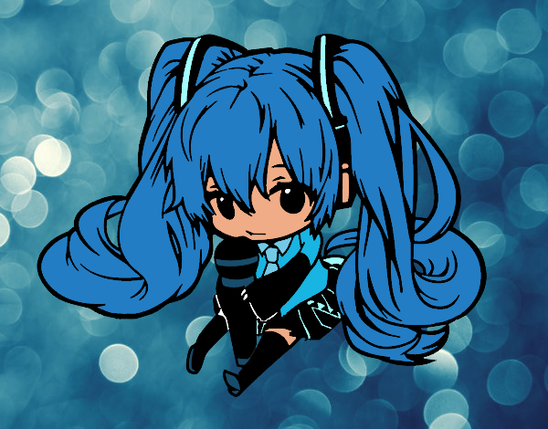 Miku Chibi vocaloid