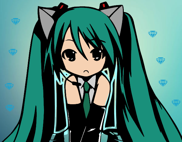 Miku triste