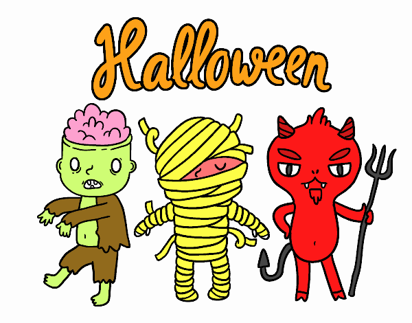 Monstruitos de Halloween