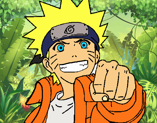 Naruto alegre