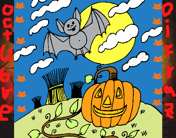 Paisaje de Halloween