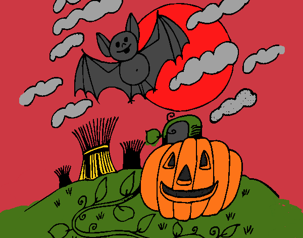 Paisaje de Halloween