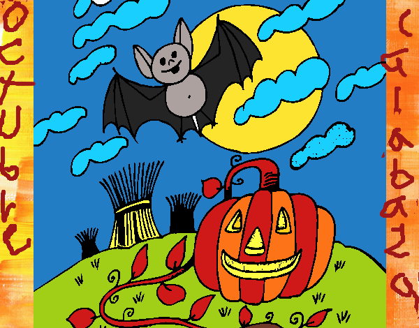 Paisaje de Halloween