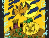 Paisaje de Halloween