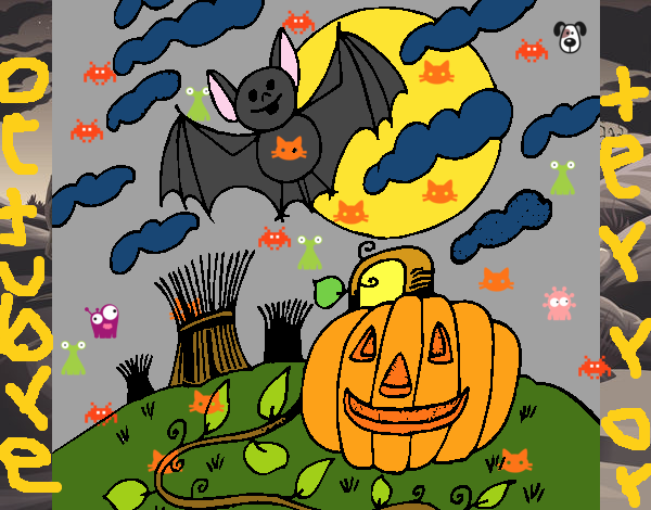 Paisaje de Halloween