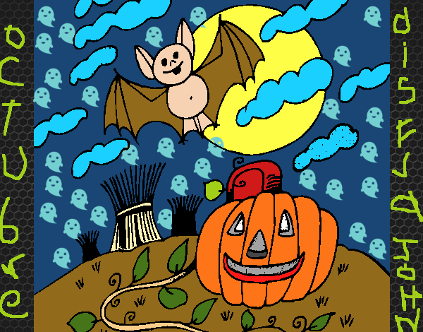 Paisaje de Halloween