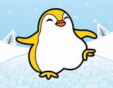 Pingüino bailando