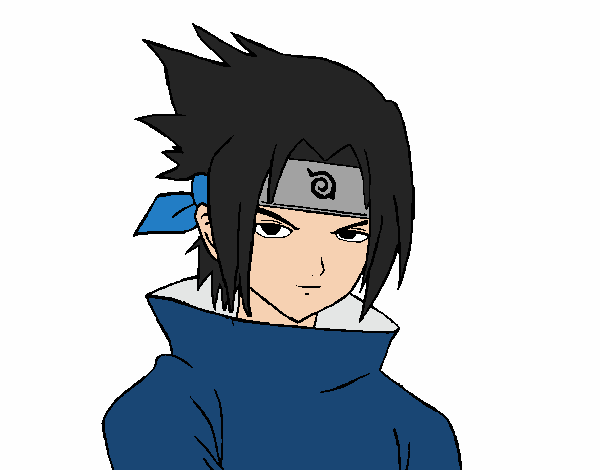 Sasuke enfadado