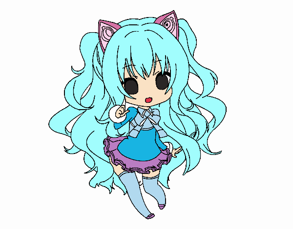 SeeU Chibi Vocaloid