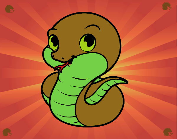 Serpiente bebé