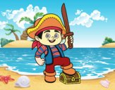 Un niño pirata