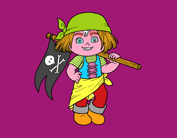 Una niña pirata