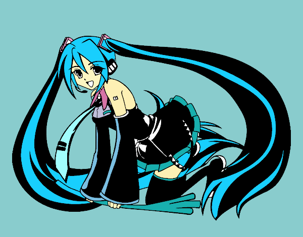 Vocaloid Hatsune Miku (valora las estrellas como dice en la descripcion)