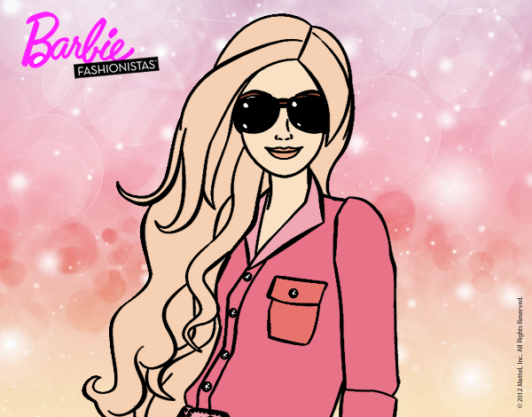 Barbie con gafas de sol