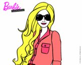 Barbie con gafas de sol