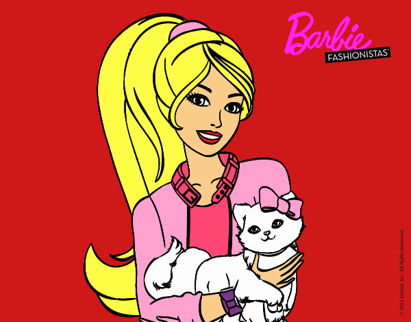 dibujo de danna hoy les presento BARBIE NORMAL