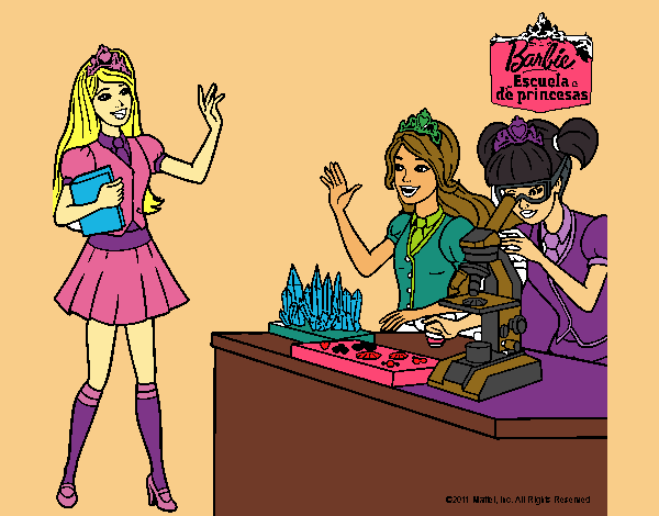 barbie y la escuela de princesa