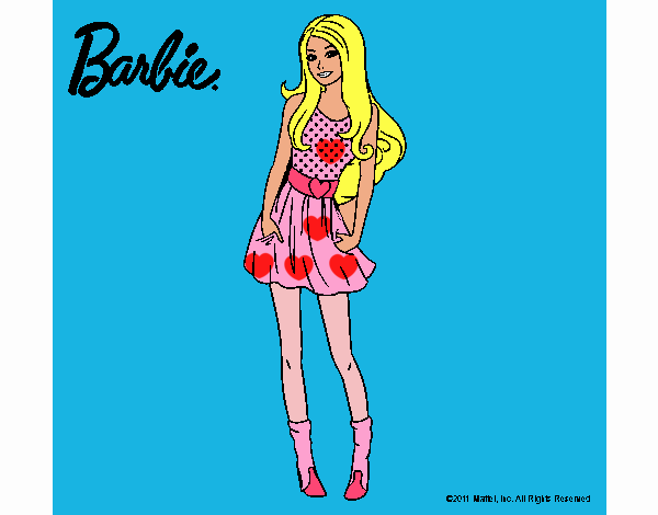 soy danna y les presento a BARBIE INFORMAL