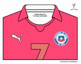 Camiseta del mundial de fútbol 2014 de Chile