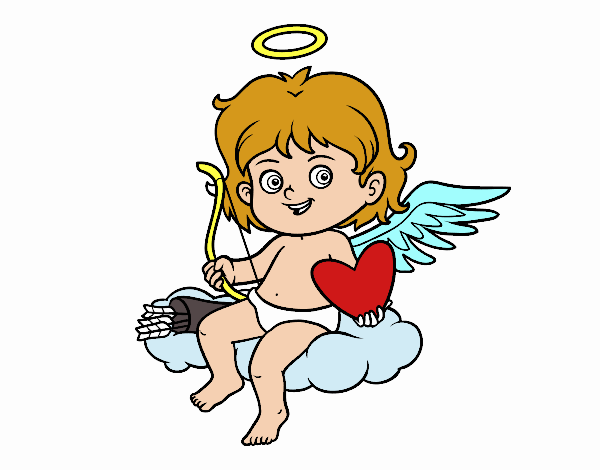 Cupido en una nube