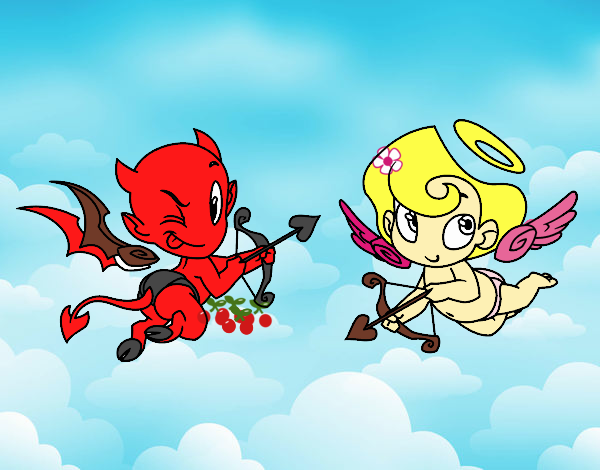 Diablo y cupido