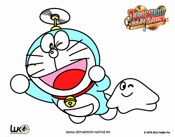 Doraemon volando