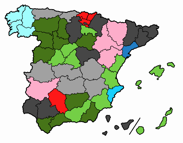 Las provincias de España