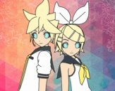 Len y Rin Kagamine Vocaloid